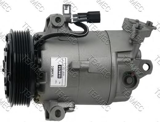 8600254 Teamec compressor de aparelho de ar condicionado