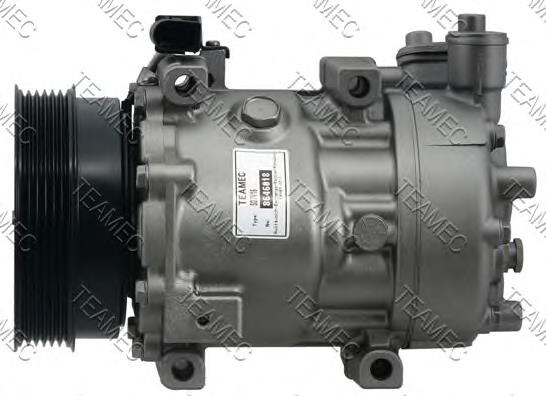 8646018 Teamec compressor de aparelho de ar condicionado