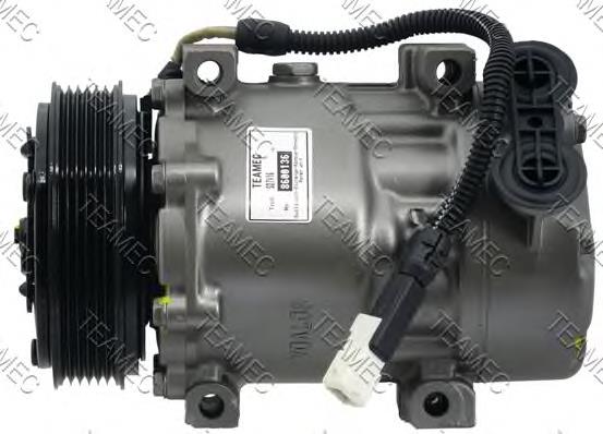 8600136 Teamec compressor de aparelho de ar condicionado