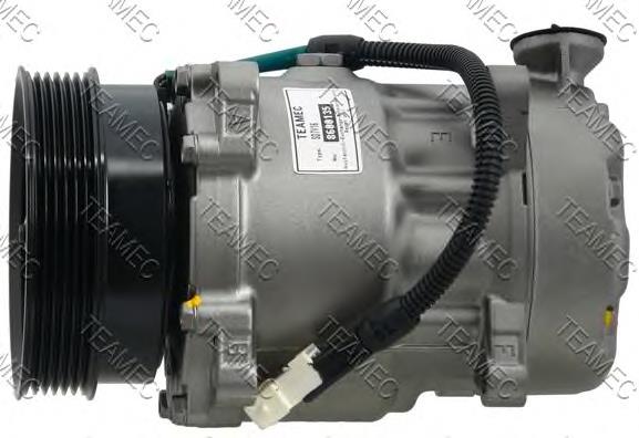 8600135 Teamec compressor de aparelho de ar condicionado