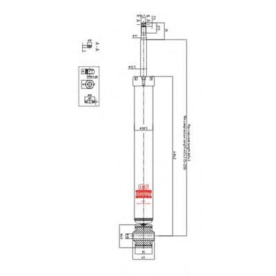 Стойка амортизатора задняя Master-sport 556273HPCSMS цена, от 50.31 USD