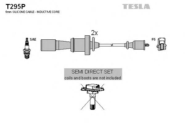 T295P Tesla Провода высоковольтные