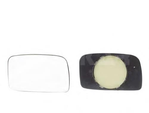 Elemento espelhado do espelho de retrovisão esquerdo para Volkswagen Jetta (19E)