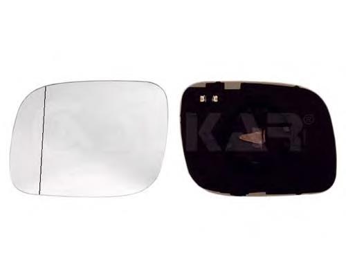 Elemento espelhado do espelho de retrovisão esquerdo para Volkswagen Touareg (7LA)