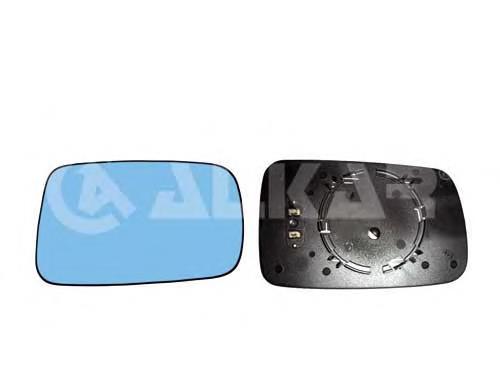 Elemento espelhado do espelho de retrovisão direito para BMW 7 (E65, E66, E67)