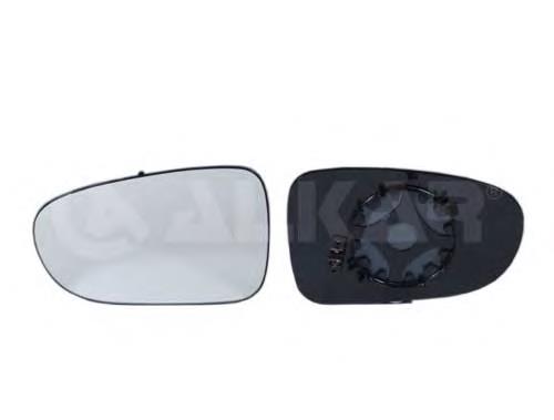 Elemento espelhado do espelho de retrovisão esquerdo para Ford Galaxy (WGR)