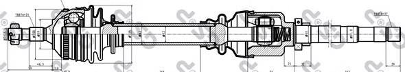 299003 GSP semieixo (acionador dianteiro direito)