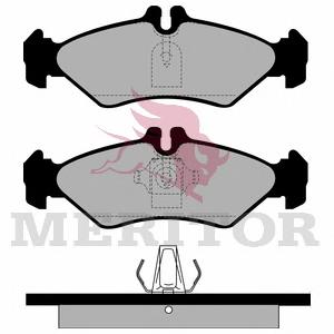 Задние тормозные колодки MDP1039 Arvin Meritor