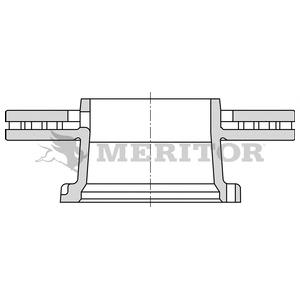 Тормозные диски MBR6037 Arvin Meritor