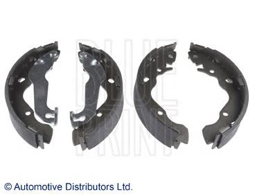 Sapatas do freio traseiras de tambor ADG04142 Blue Print