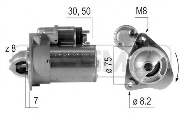 220386 Messmer motor de arranco