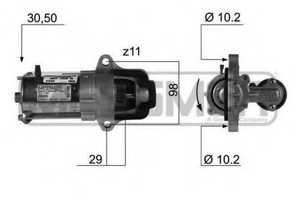 220369 Messmer motor de arranco