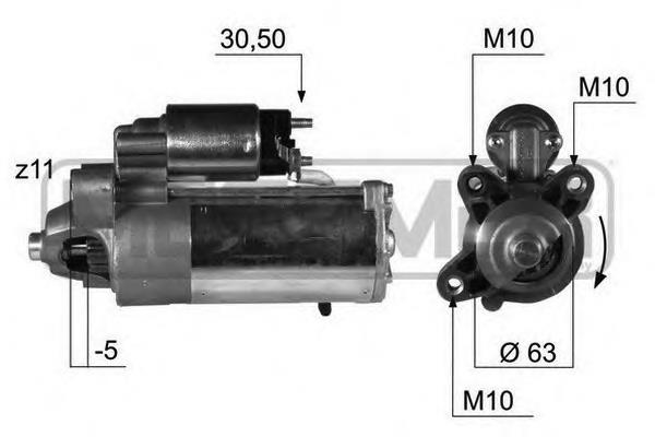 220375 Messmer motor de arranco