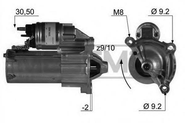 220012 Messmer motor de arranco