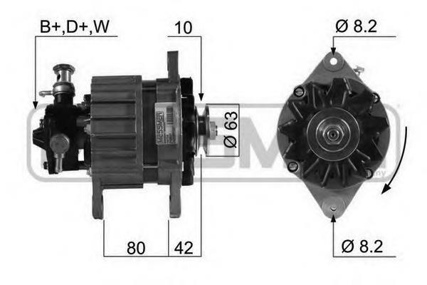 90297896 Opel gerador