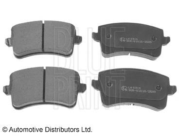 ADV184215 Blue Print sapatas do freio traseiras de disco