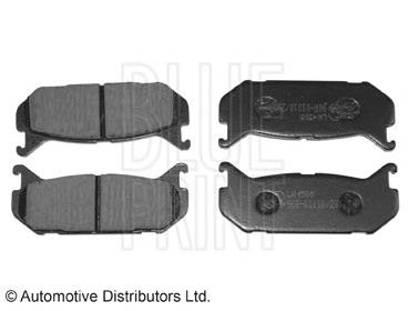 ADM54293 Blue Print sapatas do freio traseiras de disco