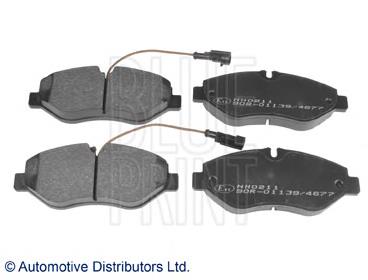 Sapatas do freio dianteiras de disco para Nissan Cabstar (F24M)