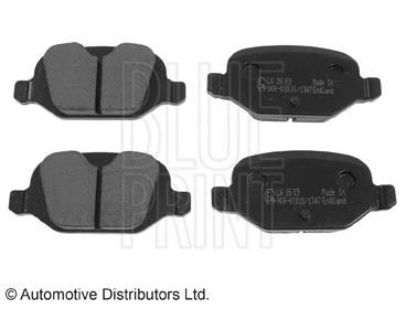 ADL144205 Blue Print sapatas do freio traseiras de disco