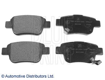 ADT342147 Blue Print sapatas do freio traseiras de disco