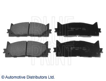 ADT342189 Blue Print sapatas do freio dianteiras de disco