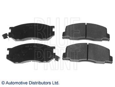 ADT34246 Blue Print sapatas do freio dianteiras de disco