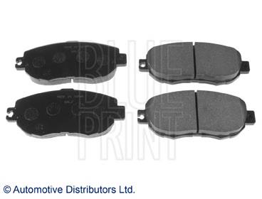 ADT34255 Blue Print sapatas do freio dianteiras de disco