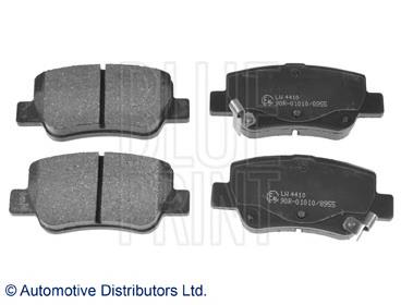 ADT342183 Blue Print sapatas do freio traseiras de disco