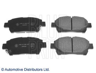 ADT342177 Blue Print sapatas do freio dianteiras de disco