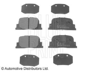 Задние тормозные колодки ADT342179 Blue Print