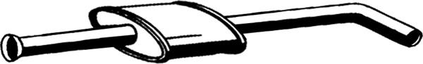 7700422936 Renault (RVI) Глушитель центральный