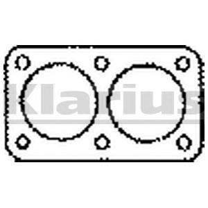410228 Klarius vedante de tubo de admissão do silenciador