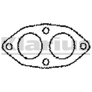 Прокладка глушителя 410141 Klarius