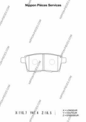 Sapatas do freio traseiras de disco Frenkit 940011 preço, a partir de 39,62 USD