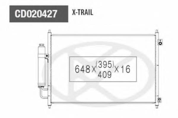 245328 Glyser radiador de aparelho de ar condicionado