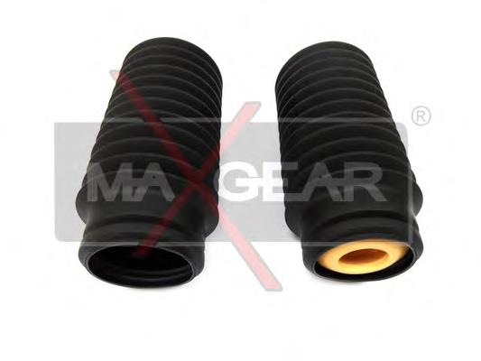 72-1224 Maxgear pára-choque (grade de proteção de amortecedor traseiro + bota de proteção)