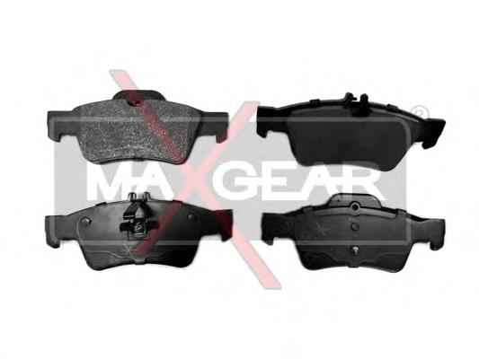 Купить 190593 Maxgear Колодки тормозные задние, дисковые