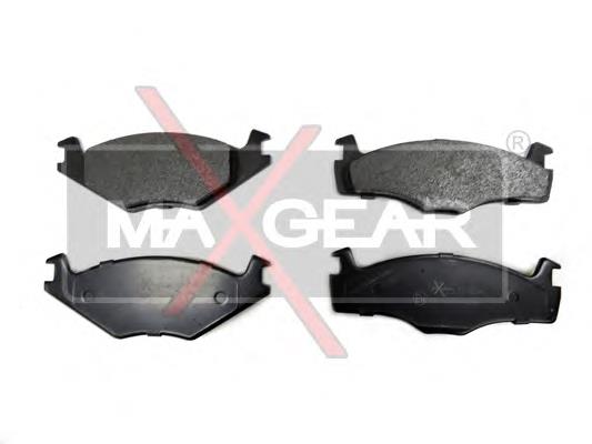 19-0584 Maxgear sapatas do freio dianteiras de disco