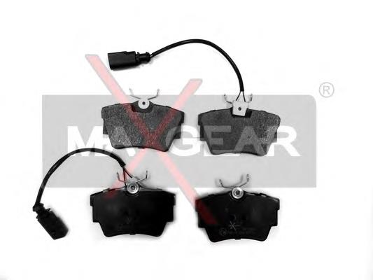 Купить 190446 Maxgear Колодки тормозные задние, дисковые