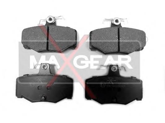 Купить 190421 Maxgear Колодки тормозные задние, дисковые