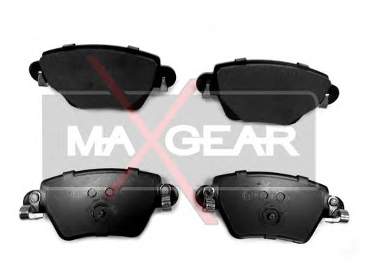 190495 Maxgear sapatas do freio traseiras de disco