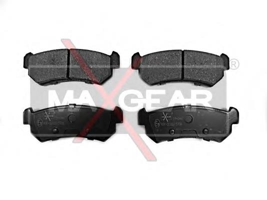 Купить 190467 Maxgear Колодки тормозные задние, дисковые