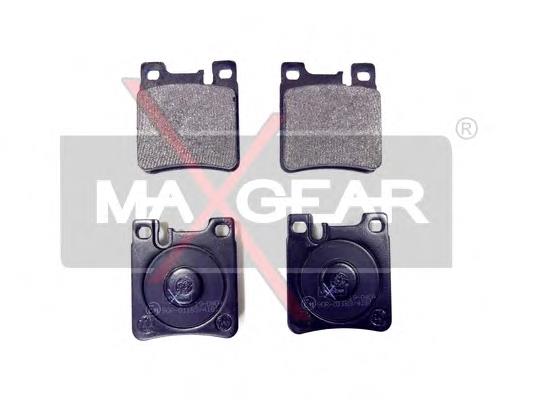 190404 Maxgear Колодки тормозные дисковые комплект