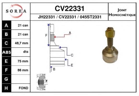 Граната колесная Pascal G1C038PC цена, от 25.38 USD