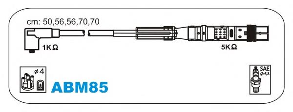 ABM85 Janmor высоковольтные провода