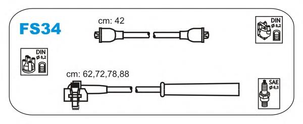 FS34 Janmor высоковольтные провода
