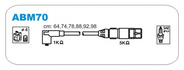 ABM70 Janmor Провода высоковольтные