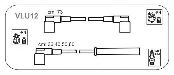 VLU12 Janmor высоковольтные провода