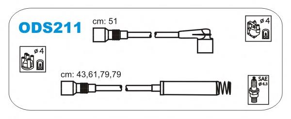 ODS211 Janmor высоковольтные провода