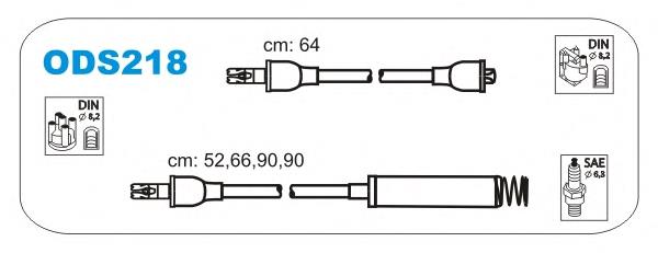 ODS218 Janmor fios de alta voltagem, kit